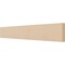 Ekena Millwork 2in. W x 6in. H x 36in. L Block Woodgrain TimberThane Rafter Tail, Primed Tan RFTUR02X06X36BLKRCPR - alternate 1